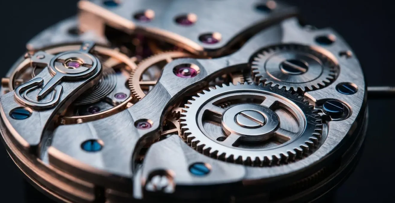Precise financial timing through minimalist clock mechanism and quarterly business cycle representation