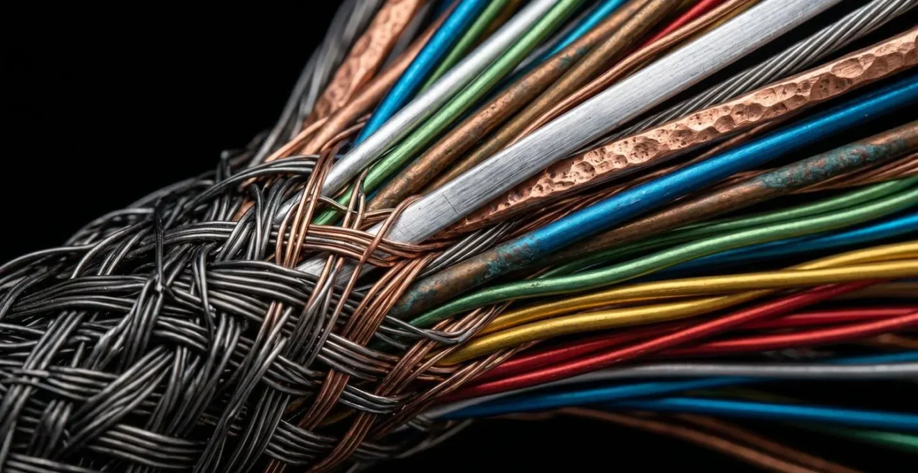 Macro photograph showing interconnected global market networks beyond UK concentration