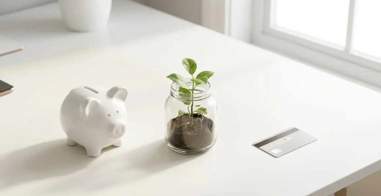 Dual account emergency fund strategy with high yield savings and credit card liquidity buffer