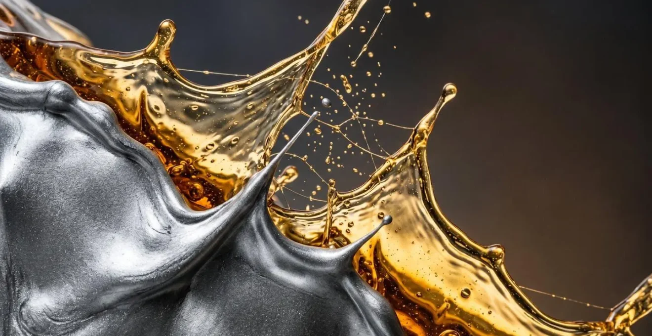 Extreme macro detail showing financial risk through abstract material interaction