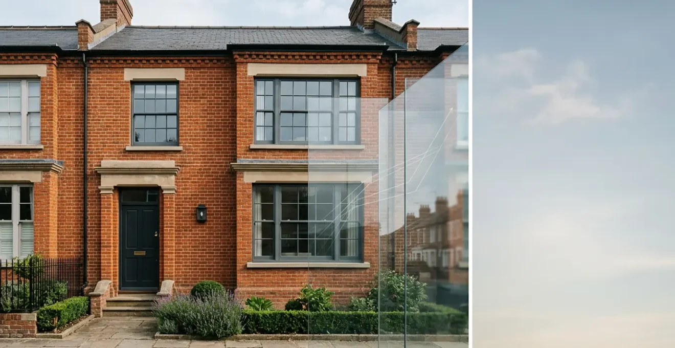Investor reviewing property investment portfolio with focus on passive income strategy