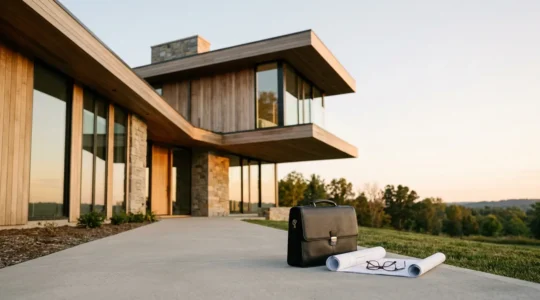 Strategic business funding concept leveraging real estate equity for entrepreneurial growth