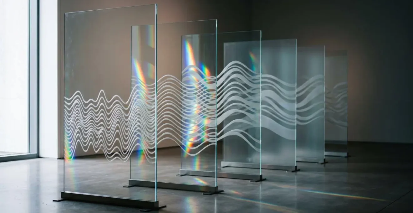 Abstract visualization of multiple trading timeframes showing longer-term patterns