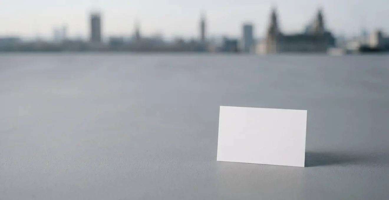 Minimalist environmental scene depicting the isolation and challenge of having no credit footprint in UK mortgage applications